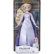 Poupée reine des neiges ii elsa robe de princesse - disney frozen - hasbro - f1411