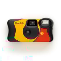 KODAK FunSaver 39 - Appareil Photo Jetable avec Flash Intégré, 39 Poses, Film Couleur 24mm ISO 800, Idéal pour Photos Spontanées, Voyages, Mariages et Moments Inoubliables