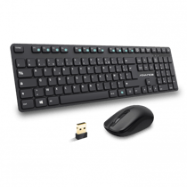 Pack souris + clavier - Ordinateur - Sans fil - Clavier AZERTY - Avec piles - Advance