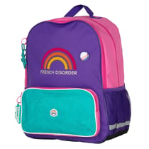 Sac à Dos FRENCH DISORDER Rainbow 42 CM - 2 compartiments