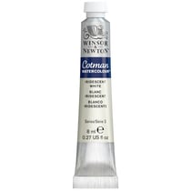 Tube de peinture aquarelle fine - Blanc iridescent - Cotman - Winsor & Newton - 8ml