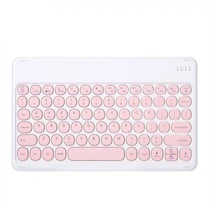 Clavier Pour Tablette Bluetooth Sans Fil 10 Pouces Vert Longue Autonomie Rose YONIS