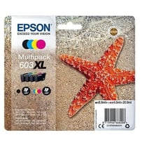 Kit d'encres EPSON Multipack 603 XL - Noir, Cyan, Magenta, Jaune