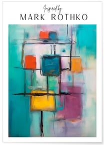 Affiche Mark Rothko n°15 | A3 : 29,7x42cm