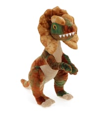 Peluche Keeleco 100% recyclée - Dinosaure Diloplosaure - 38cm