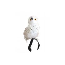 Chouette Blanche 22cm avec scratch