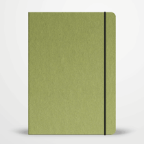 Notebook Souple - pages pointillées - Matcha - 150 x 210 mm - Made in France
