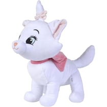 Peluche chat blanc marie 48 cm les aristochats - doudou disney enfant