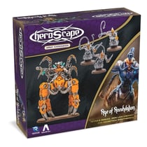 Heroscape - Expansion Revna's Rebuke: Iron Lich Viscerot and Necrotech Wraithriders Army en version anglaise