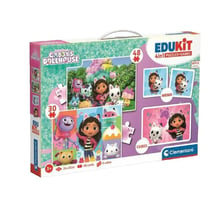 Jeu éducatif Clementoni EduKit 4 en 1 multicolore Gabby's Dollhouse