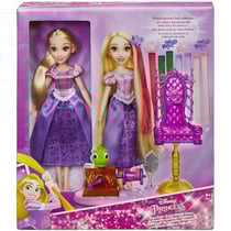 Coffret raiponce coiffures creations salon ruban - disney princess - hasbro - b6837