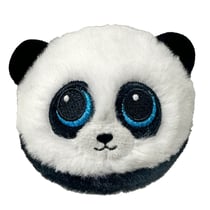 beanie bouncers – checkers le panda - Ty - Noir