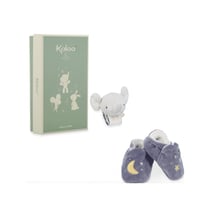 Coffret chaussons et bracelet sonore elephant – Kaloo