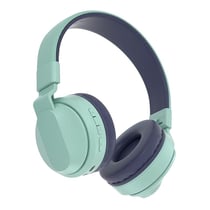Casque Audio Enfant Sans Fil Réglable Bluetooth 5.0 Avec Micro Et Réduction De Bruit Bleu YONIS
