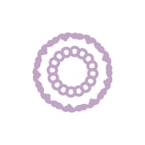 Dovecraft - Matrice découpe (Die) Dovecraft Cercles fantaisie 2 pièces