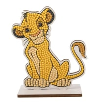 CRYSTAL ART Kit figurine à diamanter Disney Simba