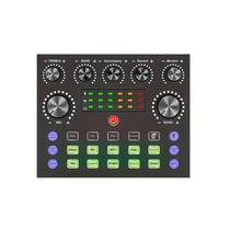 Table De Mixage Audio Pro Avec Changement De Voix Et Bluetooth Noir YONIS