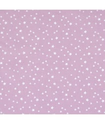 Tissu coton étoilé de 150 cm de largeur Violet vendu par 50 cm