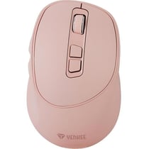 Souris sans fil rechargeable - YENKEE - YMS 2080PK - 6 boutons - 2400 DPI - Rose