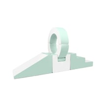 Ensemble de 7 blocs cerceau blanc Menthe - Velinda - Vert