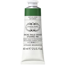 Encre taille douce - Pour la gravure - Vert de vessie - 552 - Charbonnel - Tube 60ml