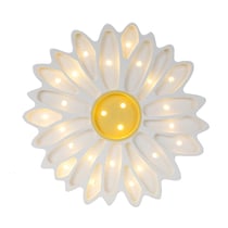 Lampe Veilleuse Marguerite blanche