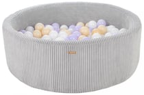 Piscine à balles 200 balles 90 cm violet, cappuccino - Velinda