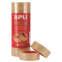 Tour de 8 rubans adhésif Transparent 19mm x 33m