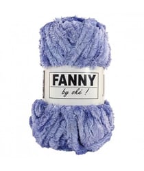 Pelote de fil chenille FANNY - OKE ! Violet (33)
