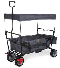 Wagon pliant Paxi Dlx Comfort avec frein Anthracite