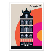 Affiche 50x70 cm - Brussels 27 - Bo Lundberg