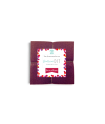 PACK BAIES D'HIVER - 9 COLORIS FEUTRINE 15x15cm EN CAMAIEUX Jaune;Rose;Rouge;Violet taille n°15 x 15 cm