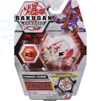 Bakugan battle planet : dragonoid x tretorous avec carte - boule rouge transparente - saison 2 - spin master 20124834