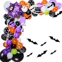 Kit Arche 97 Ballons - Halloween Toile d'Araignée