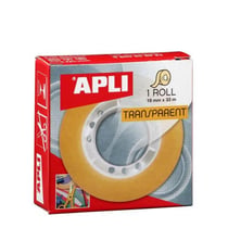 Apli Agipa - Boites de ruban adhésif Transparent 19mm x 33m