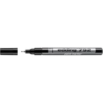 Lot de 10 Marqueurs Peinture 792 Noir Pointe Extra-Fine 0,8 mm EDDING