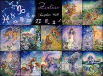 Puzzle 2000 pièces - Signes du Zodiaque - Grafika