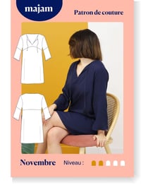 Patron couture Robe - Novembre
