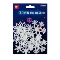 Stickers luminescents Flocons de neige 12 u.