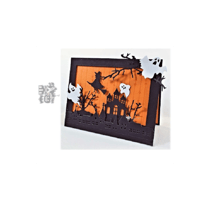 Set de 6 dies Halloween