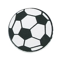 Petits objets en bois: Football, 3 cm, 6 pièces