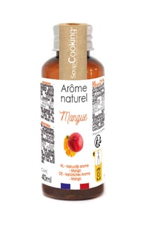 Arôme naturel liquide mangue 40 ml