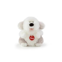 peluche fluffy chien gris