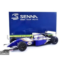 Voiture Miniature de Collection - MINICHAMPS - WILLIAMS FW16 Renault - 1/12 - San Marino GP 1994 - Bleu/Blanc