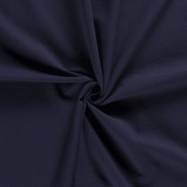 Tissu Gaze de coton Alvéolé sur fond Bleu marine