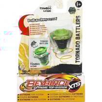 Toupie beyblade extreme : tornado leone avec lanceur - type extreme - hasbro x-04