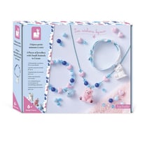 3 bijoux petits animaux a creer - Janod - Rose