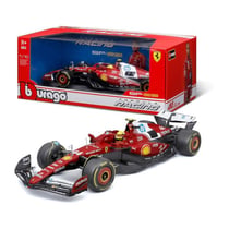 Modèle réduit voiture F1 - BURAGO - Ferrari SF-25 Lewis Hamilton 44 2025 - Échelle 1:18 - Diecast officiel - Rouge
