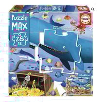 28 Animaux Sous La Mer Puzzle Max