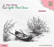 Tampon transparent barque du pêcheur NELLIE SNELLEN